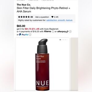 NUE Skin Filter Serum